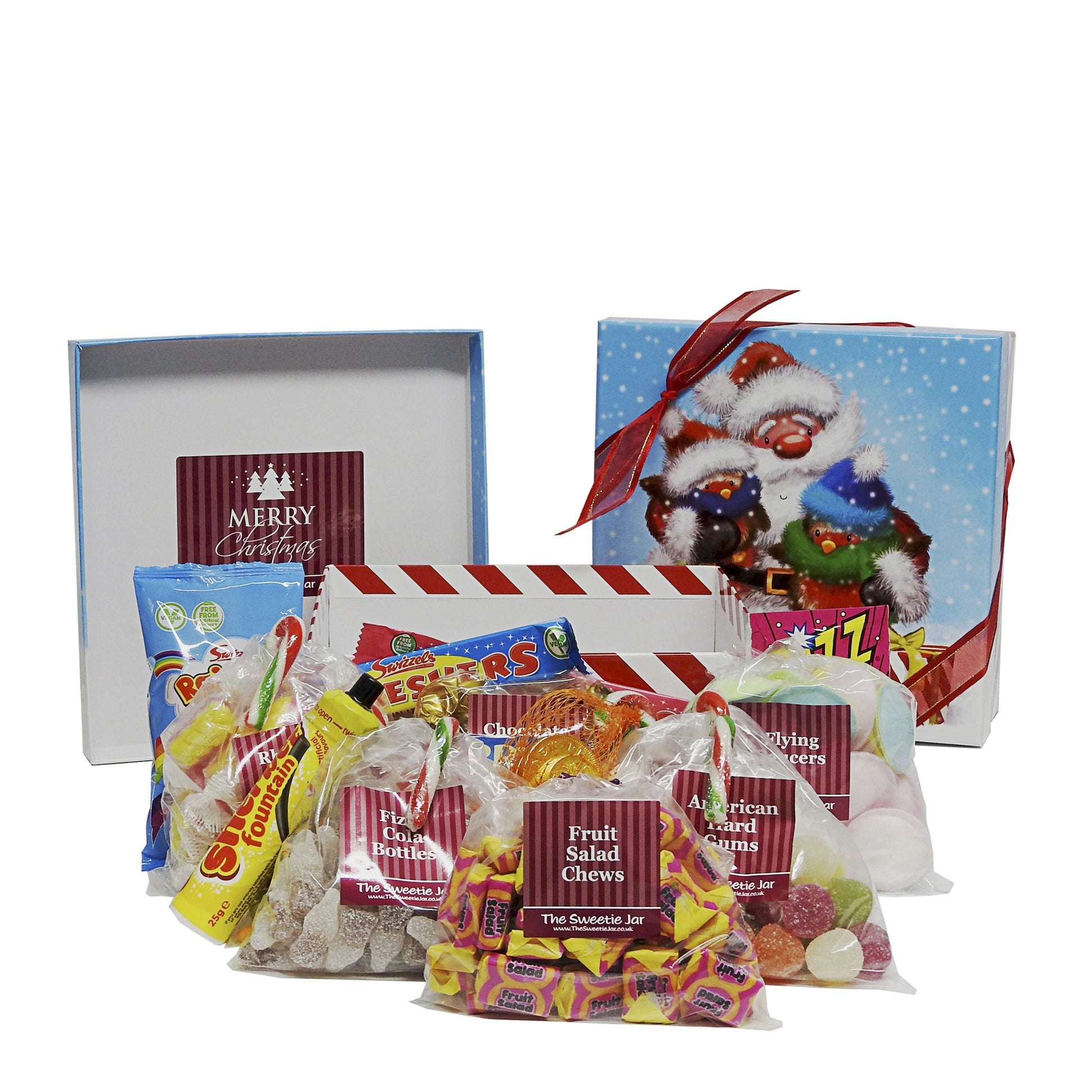 Retro Sweets Christmas Medium Gift Box - Retro Sweets and Gifts at The Sweetie Jar