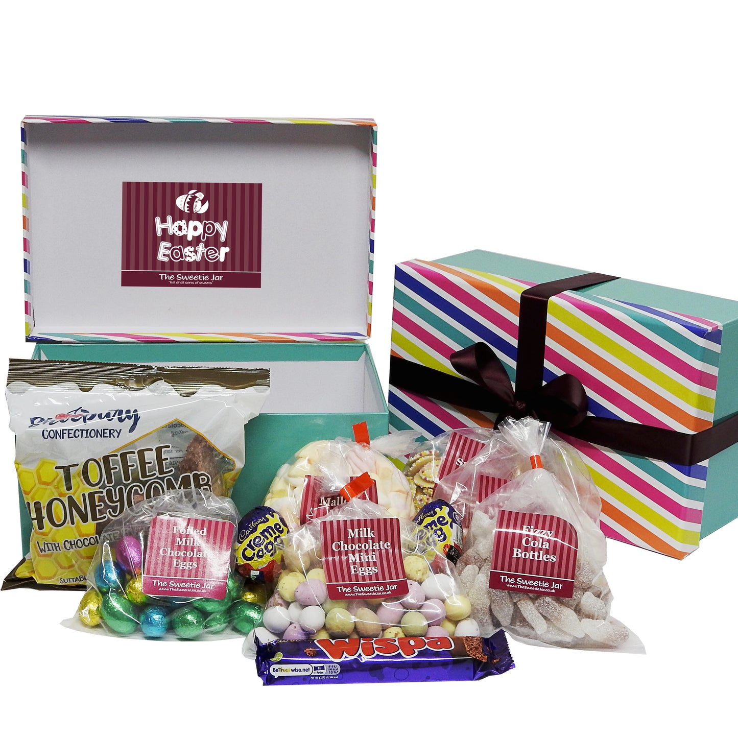 Happy Easter Gift Box of Sweets - Retro Sweets Gifts at The Sweetie Jar