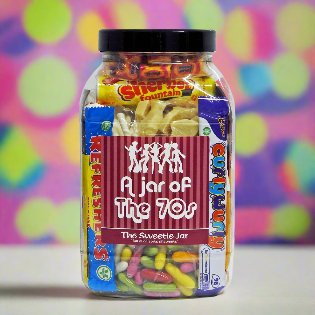 A Jar of 70s Sweets