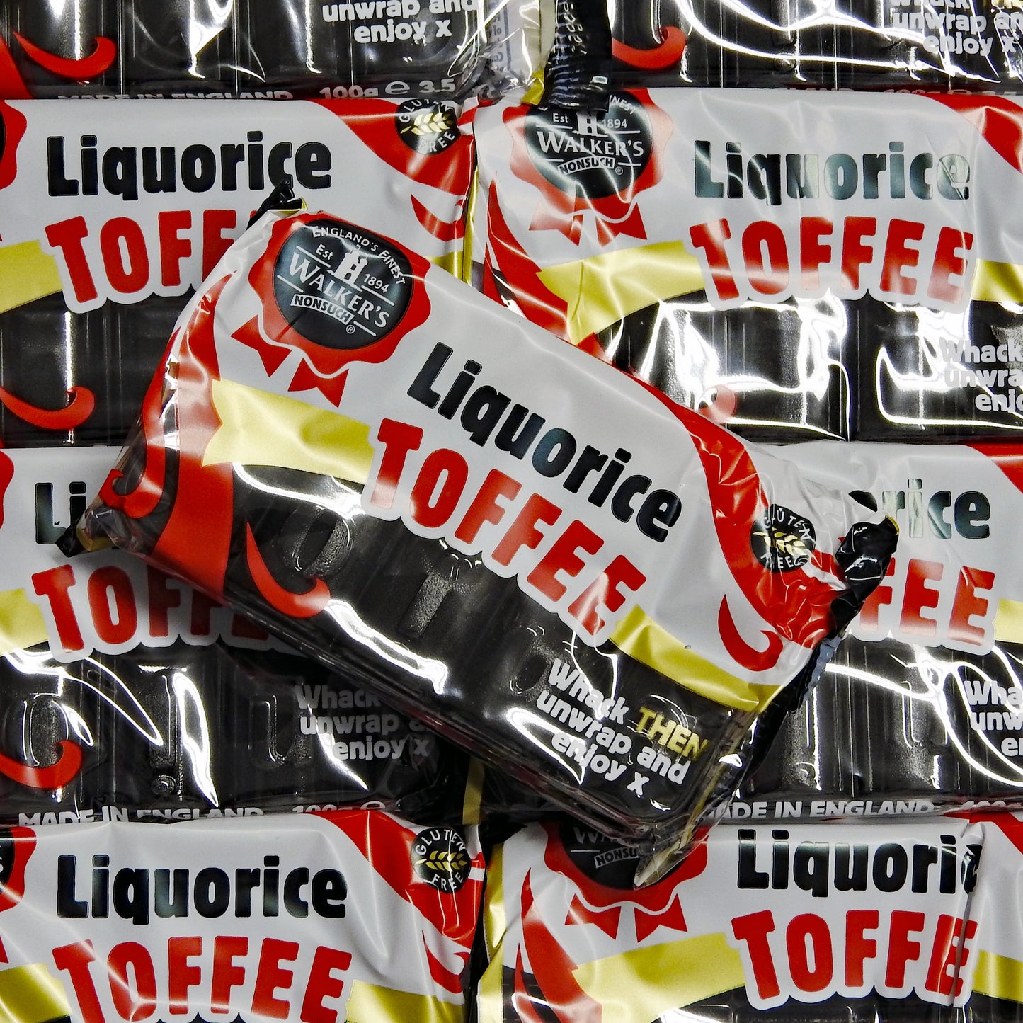 Walkers Liquorice Toffee Slabs - Liquorice Sweets at The Sweetie Jar