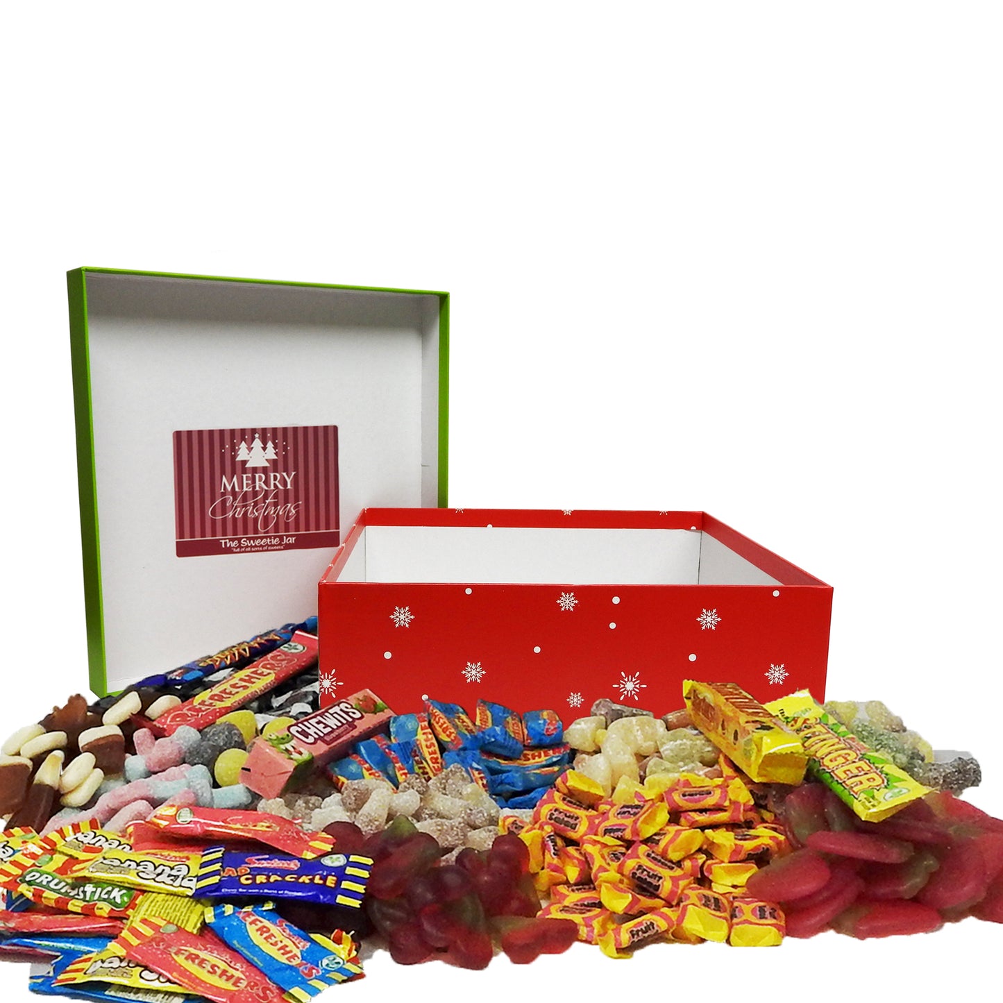 Christmas Chews & Jelly Sweets Gift Box - Retro Sweets Gifts at The Sweetie Jar