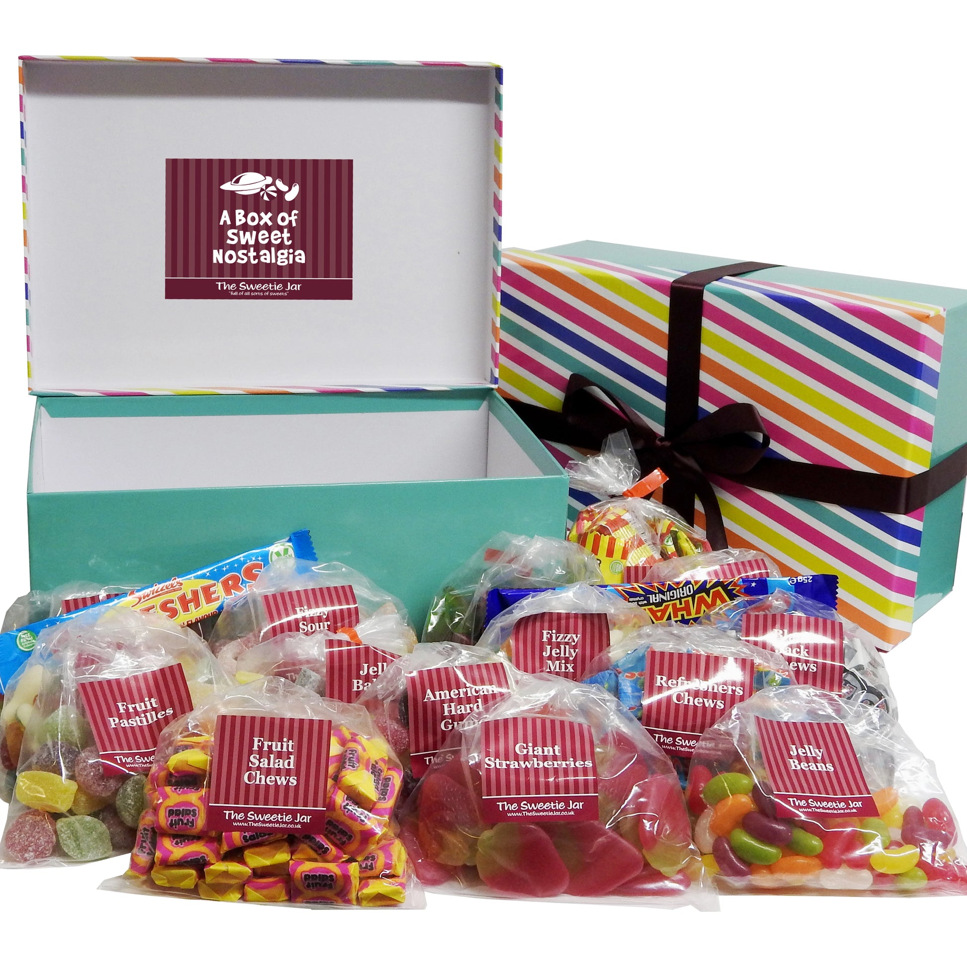 Chews & Jelly Sweets Gift Box : Large - Retro Sweets Gift Boxes at The Sweetie Jar