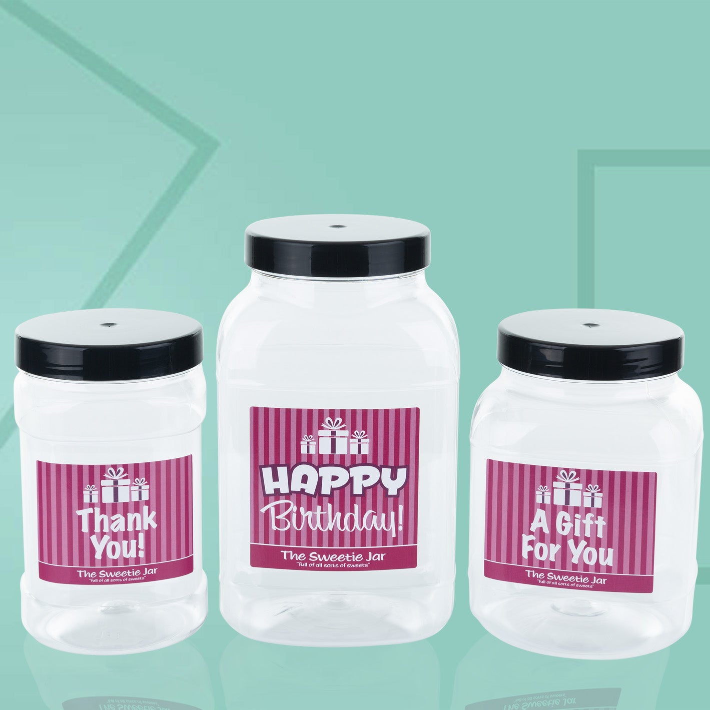 Create Your Own Personalised Sweet Jar - They make great gifts, whatever the occasion.