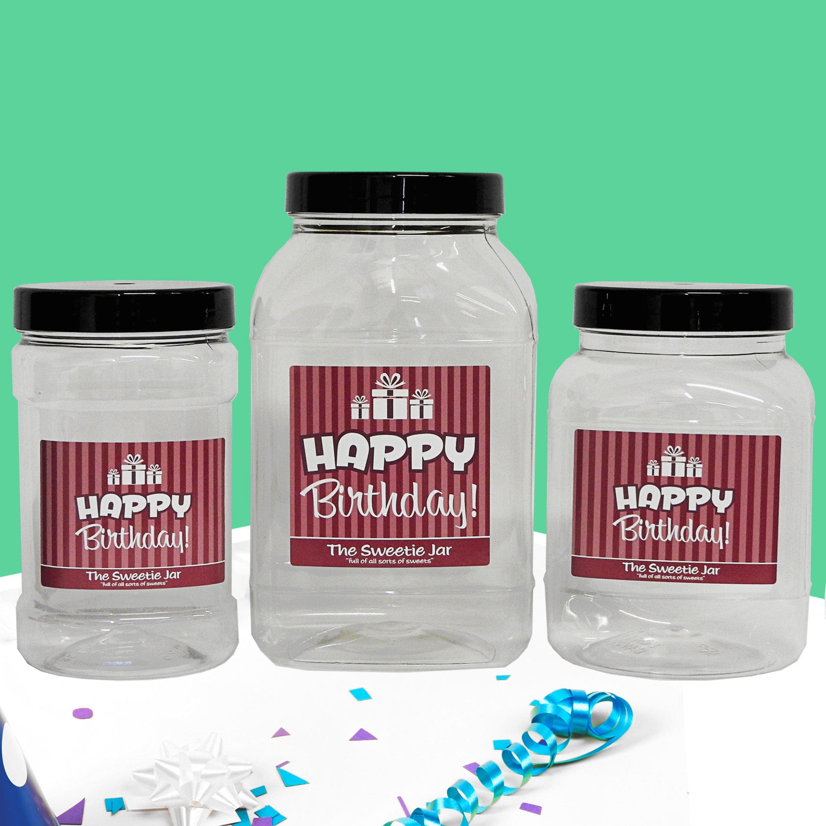 Create Your Own Birthday Gift Jar of Sweets