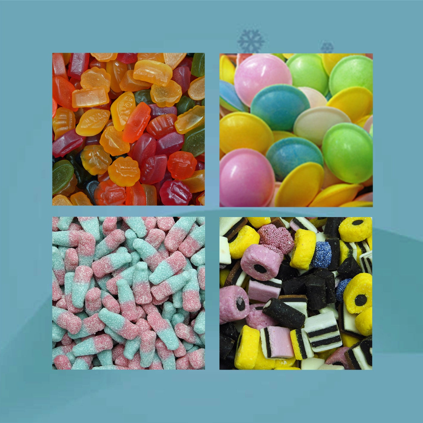 Choose from traditional old fashioned sweets to retro 70s and 80s sweets - we've got all your old UK favourites!