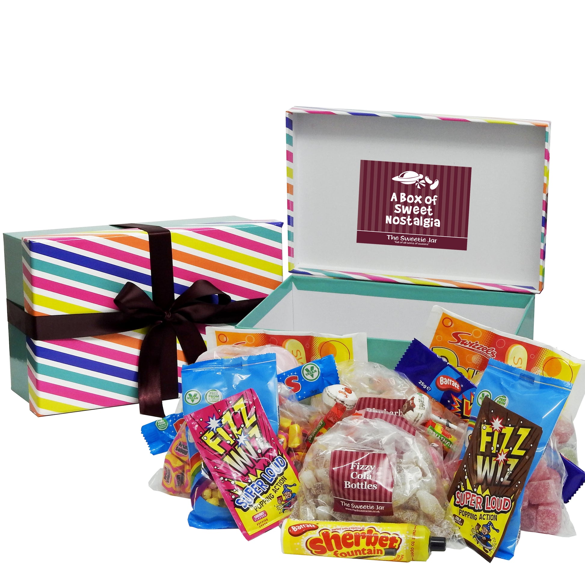 Retro Sweets Medium Gift Box - Retro Sweets Gifts at The Sweetie Jar
