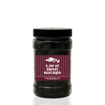 A Small Jar of Lion Liquorice Gums - Liquorice Flavoured Gums at The Sweetie Jar