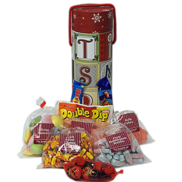 Christmas Sweets Tube - A Tube of Sweets with a difference!