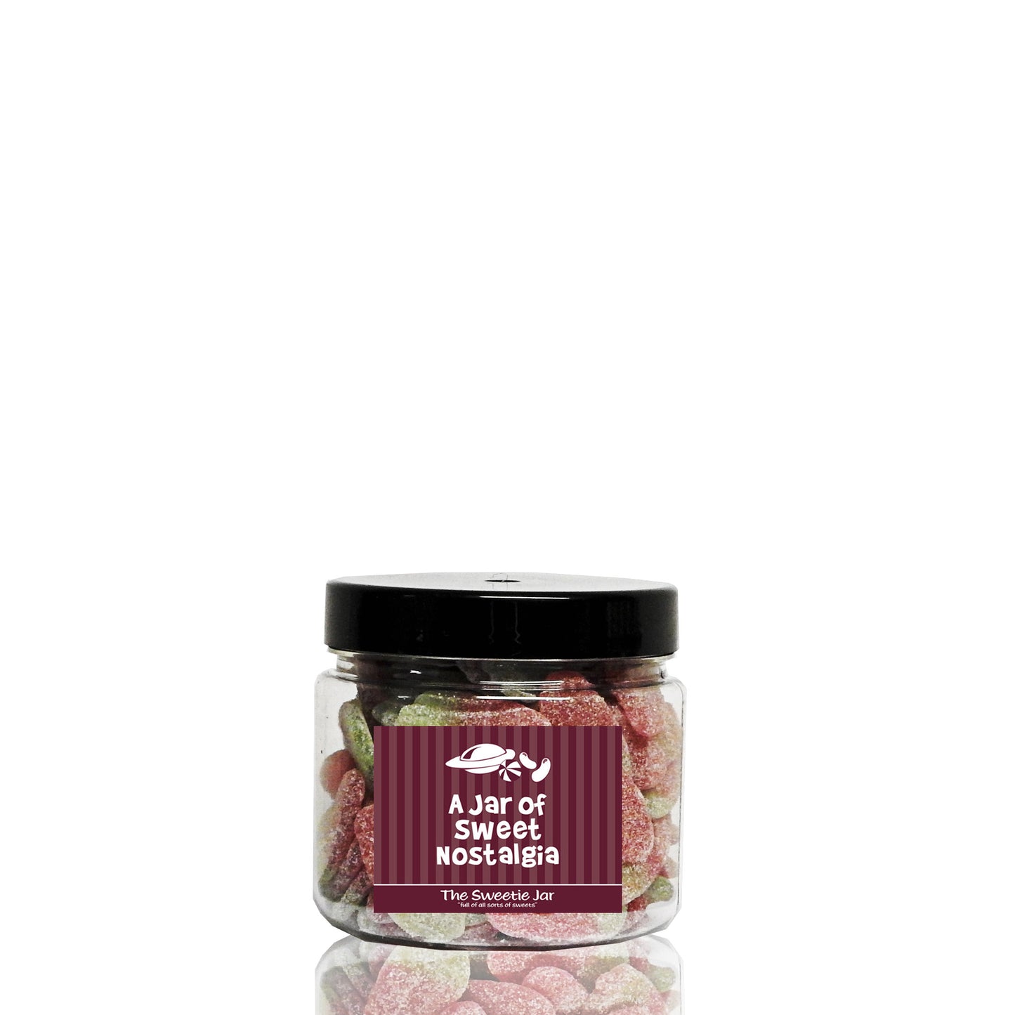 Fizzy Strawberries Sweet Jars