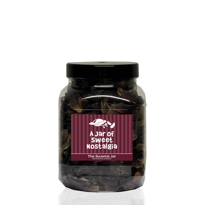 A Medium Jar of Cola Bottles - Cola Flavour Jelly Sweets at The Sweetie Jar
