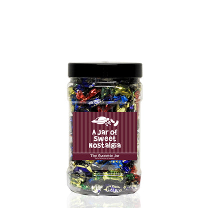 A Small Jar of Assorted Toffees & Eclairs - Jars of Retro Sweets at The Sweetie Jar