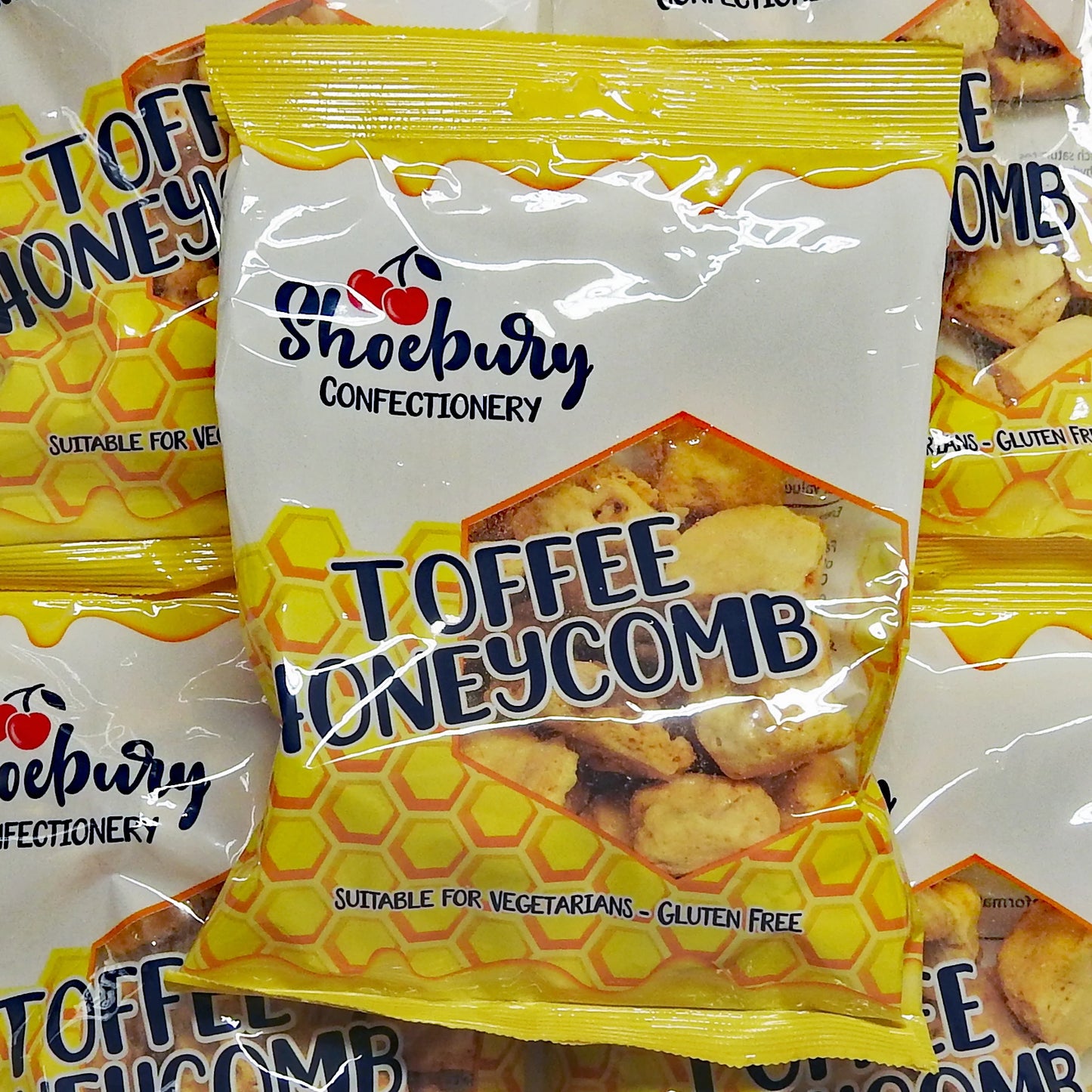 Honeycomb Cinder Toffee - Retro Sweets at The Sweetie Jar