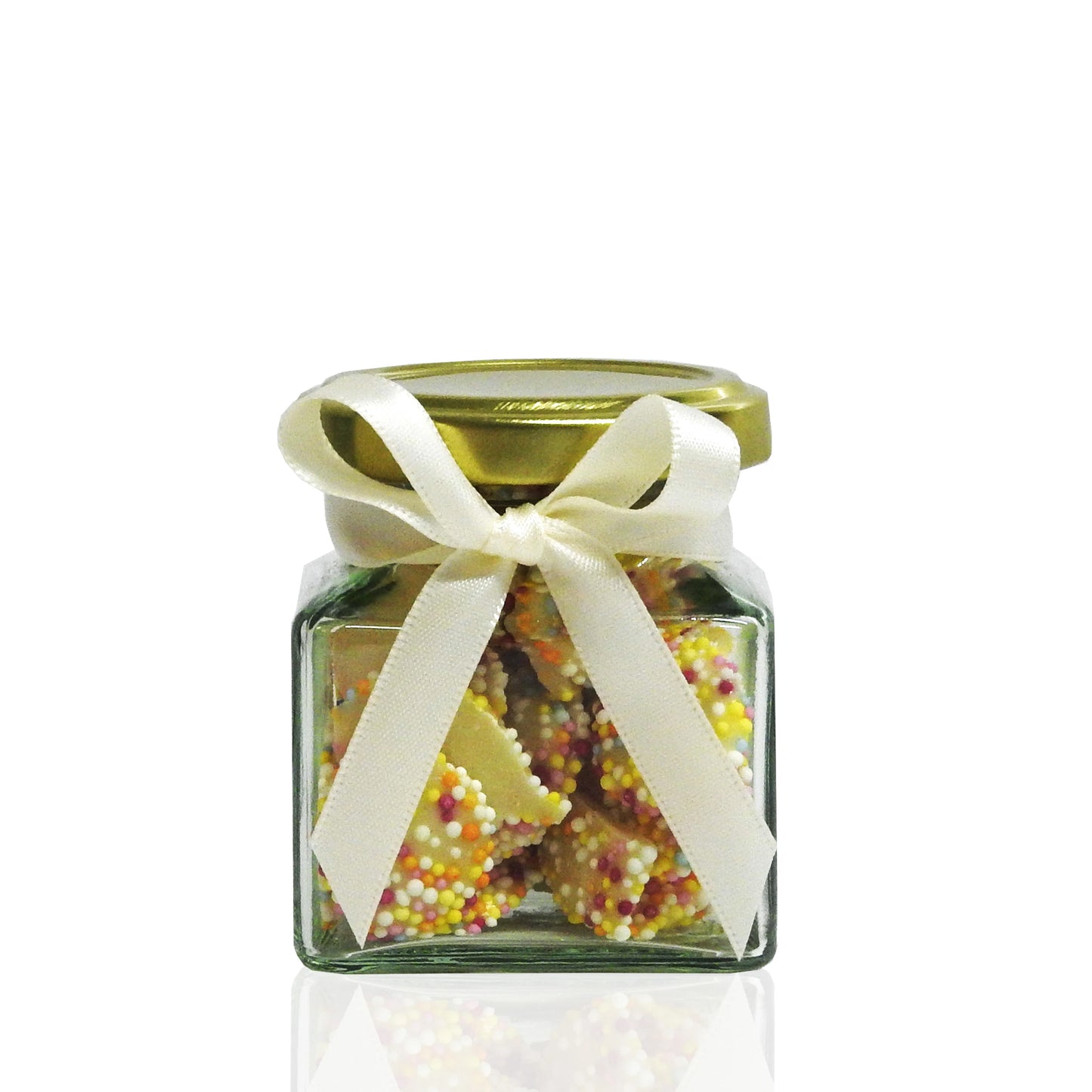 Snowies Mini Glass Sweet Jar - Retro Sweet Jars at The Sweetie Jar