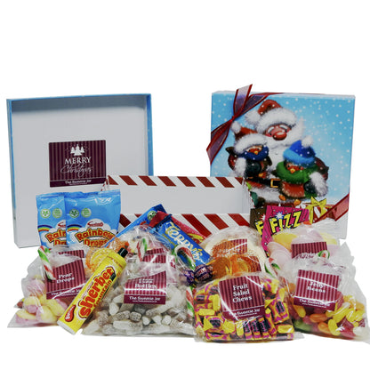 Retro Sweets Christmas Large Gift Box - Retro Sweets Gifts at The Sweetie Jar