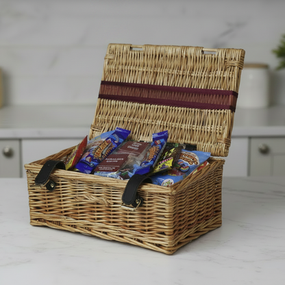 Retro Sweets Wicker Hamper : Medium