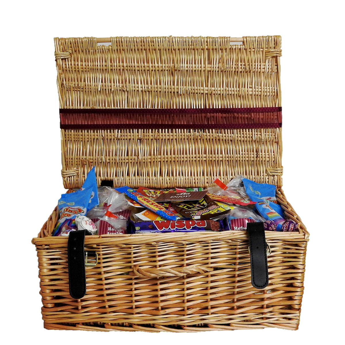 Retro Sweets Wicker Hamper : Large