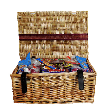 Retro Sweets Wicker Hamper : Large