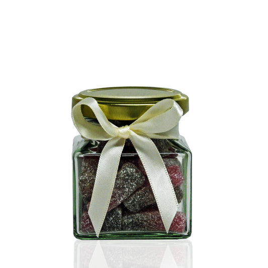 Fizzy Cherry Cola Bottles Mini Glass Sweet Jar - Retro Sweet Jars at The Sweetie Jar