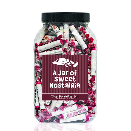 A Large Jar of Fizzers - Fruit Flavour Fizzy Sweets