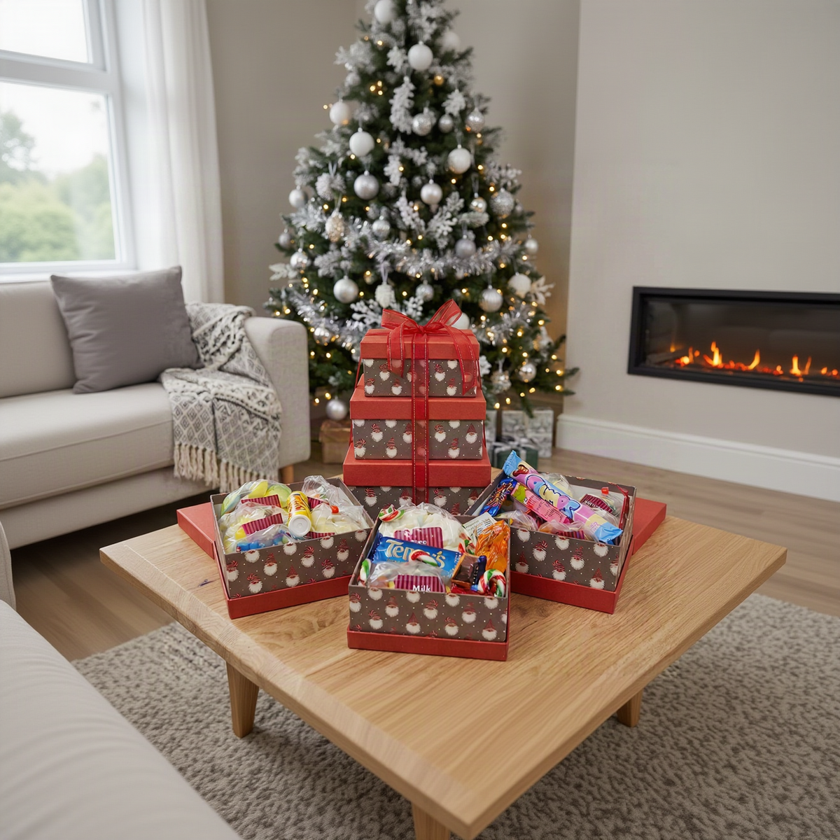 CHRISTMAS Retro Sweets Pyramid