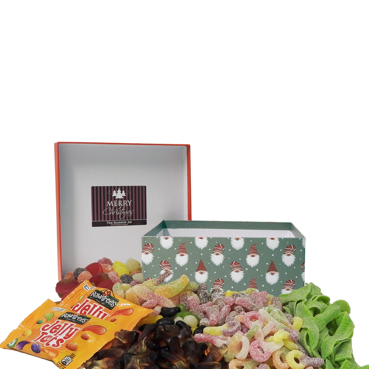 Christmas Jelly Sweets Medium Gift Box - Retro Sweets Gifts at The Sweetie Jar
