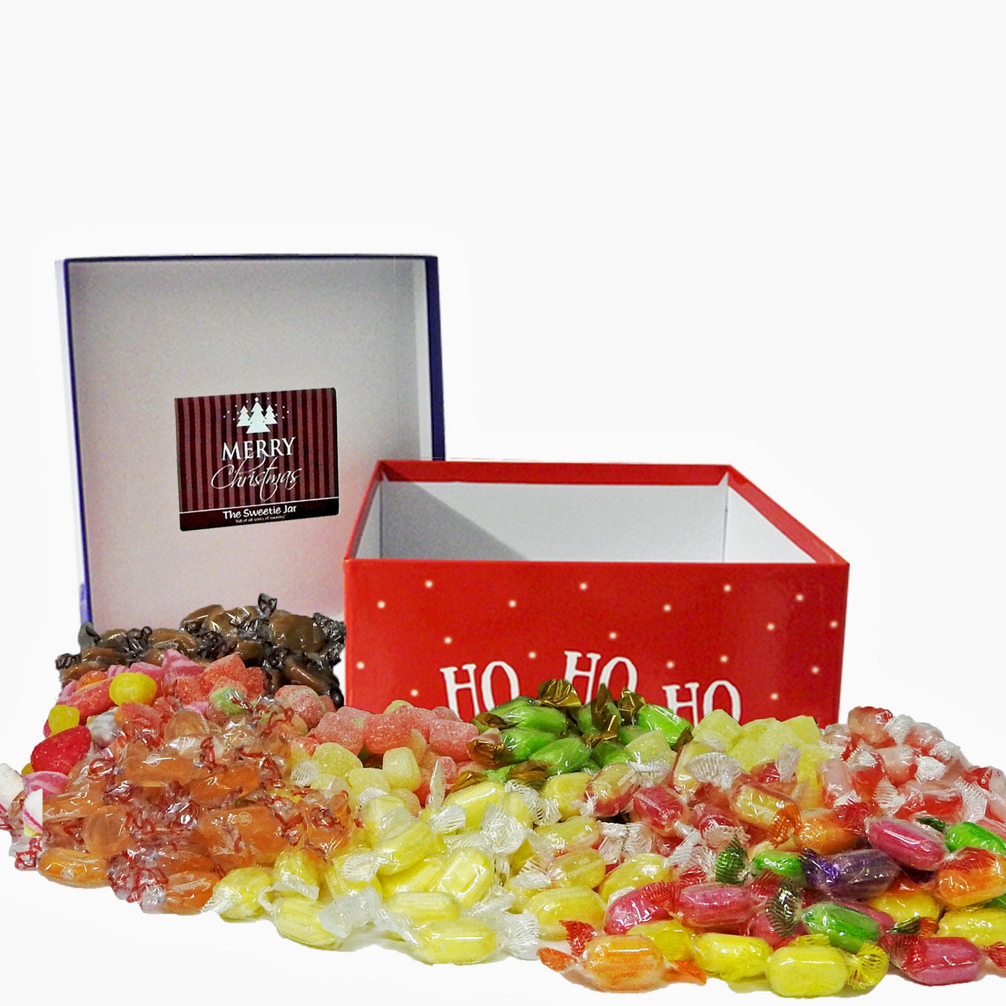 Christmas Boiled Sweets Large Gift Box - Retro Sweets Gifts at The Sweetie Jar