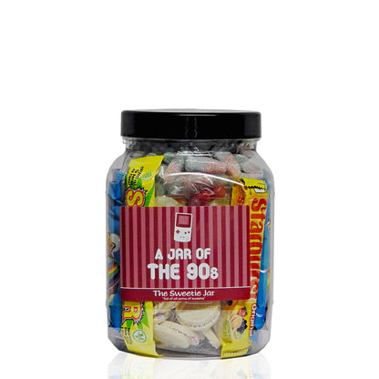 A Medium Sweet Jar of 90s Sweets - Full of Retro Sweets you'll remember from the 90s decade