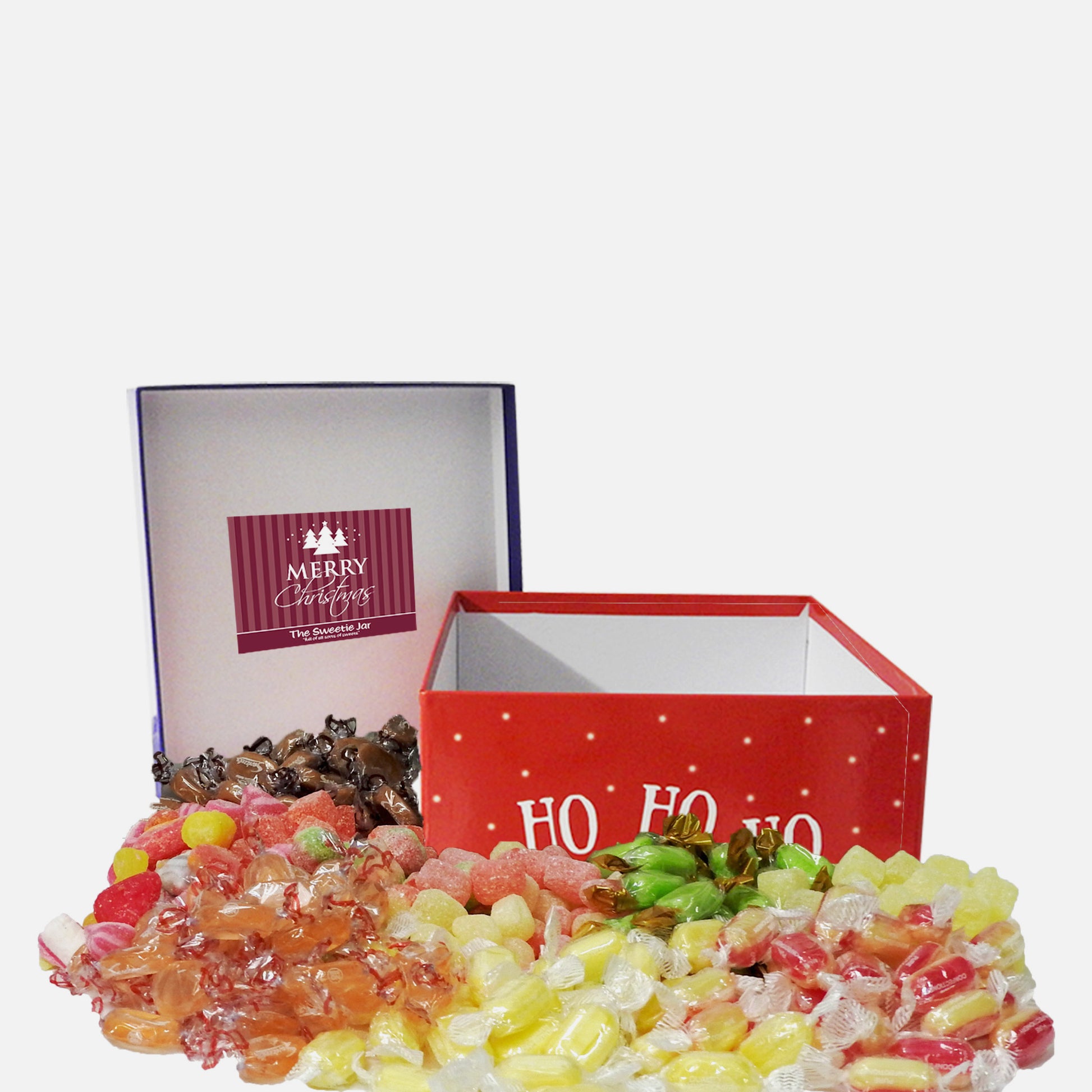 Boiled Sweets Christmas Medium Gift Box - Retro Sweets Gifts at The Sweetie Jar