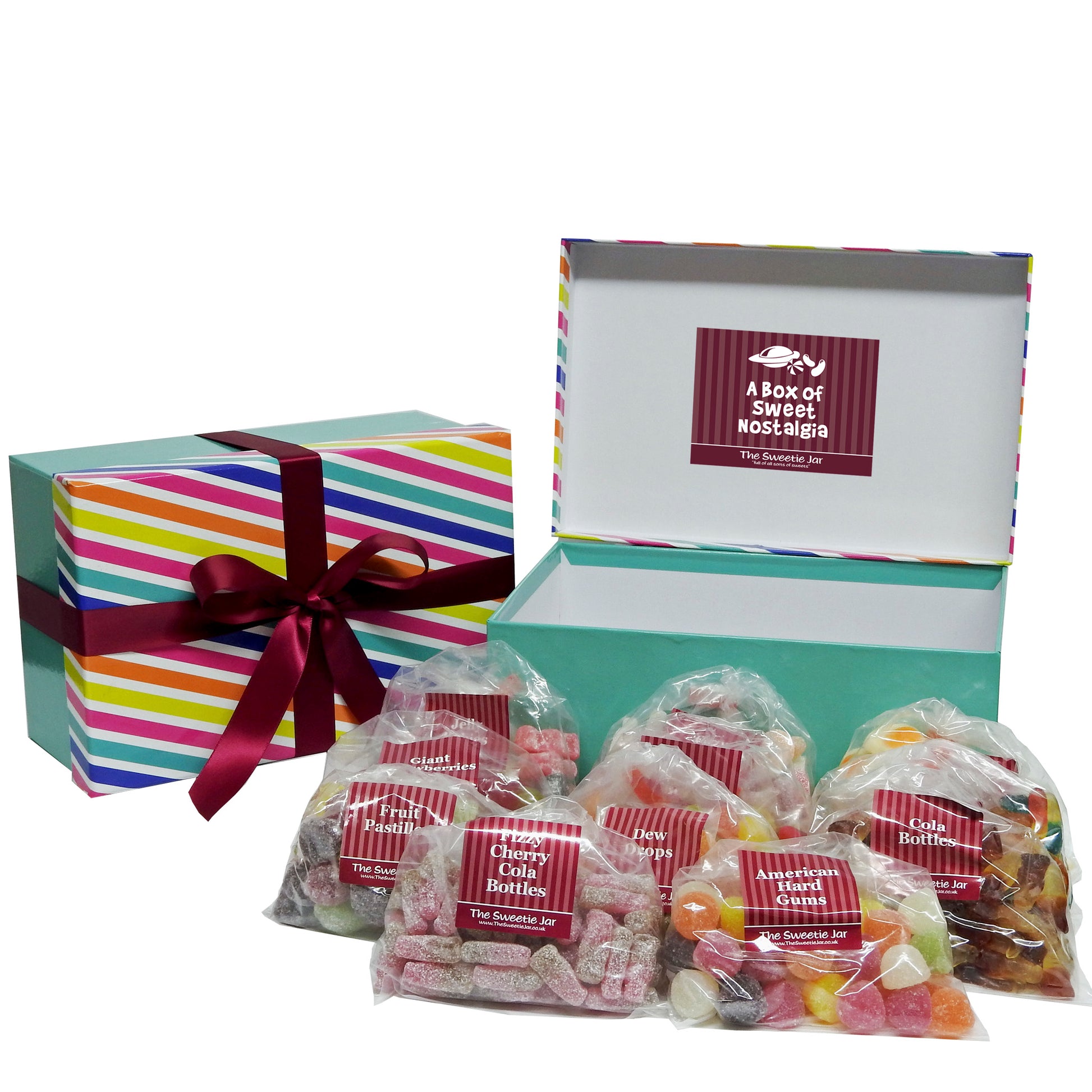 Jelly Sweets Gift Box : Medium - Retro Sweets Gift Boxes at The Sweetie Jar