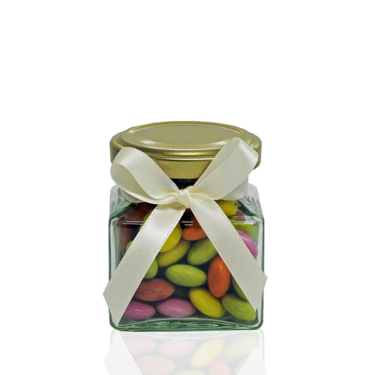 Mini Jar of Milk Chocolate Beans - Retro Sweets Gifts at The Sweetie Jar