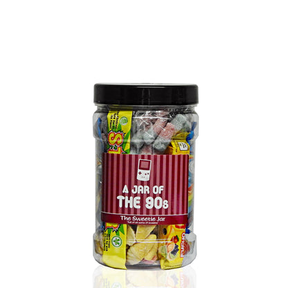 A Small Gift Jar of 90s Sweets - Full of Retro Sweets you'll remember from the 90s decade
