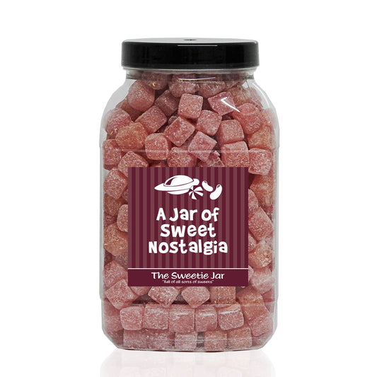 A Large Jar of Kola Cubes - Cola Flavour Hard Boiled Sweets
