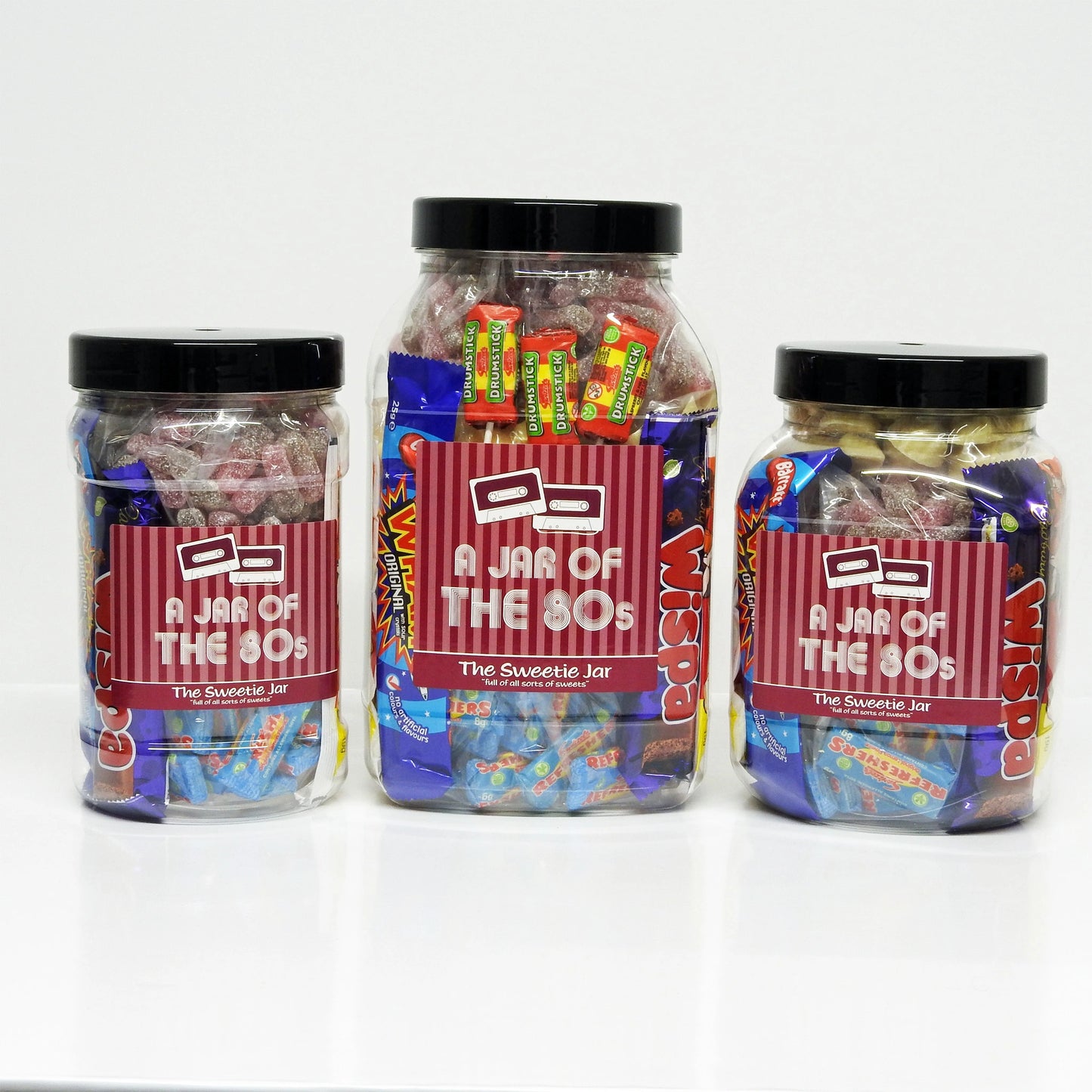 A Jar of the 80s - Retro Sweets Gift Jars at The Sweetie Jar
