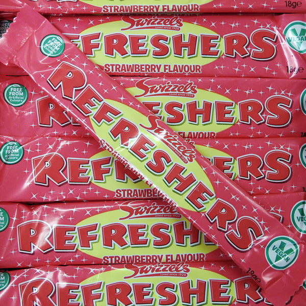 Refreshers Strawberry Bars - Retro Sweets at The Sweetie Jar