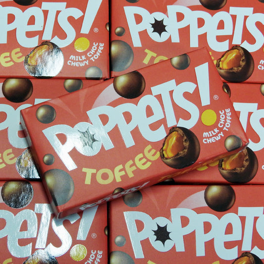 Chewy Toffee Poppets - Retro Sweets at The Sweetie Jar