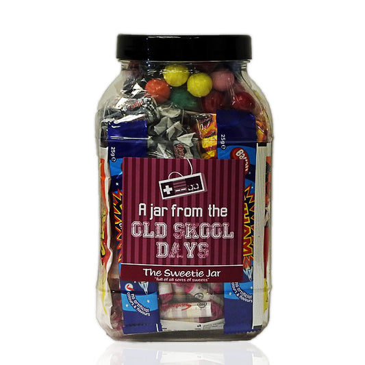 A Large Sweet Jar of Old Skool favourites - Full of all sorts of Retro Sweets