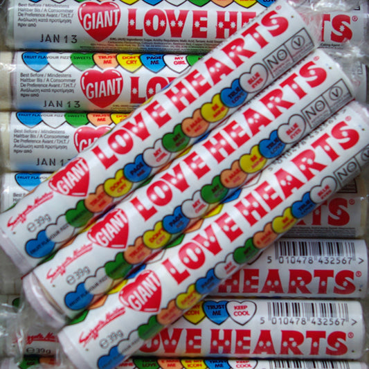 Love Hearts - Retro Sweets at The Sweetie Jar
