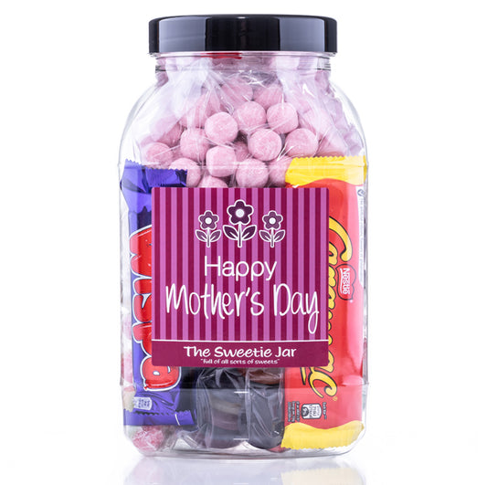 Happy Mothers Day Large Gift Jar at The Sweetie Jar