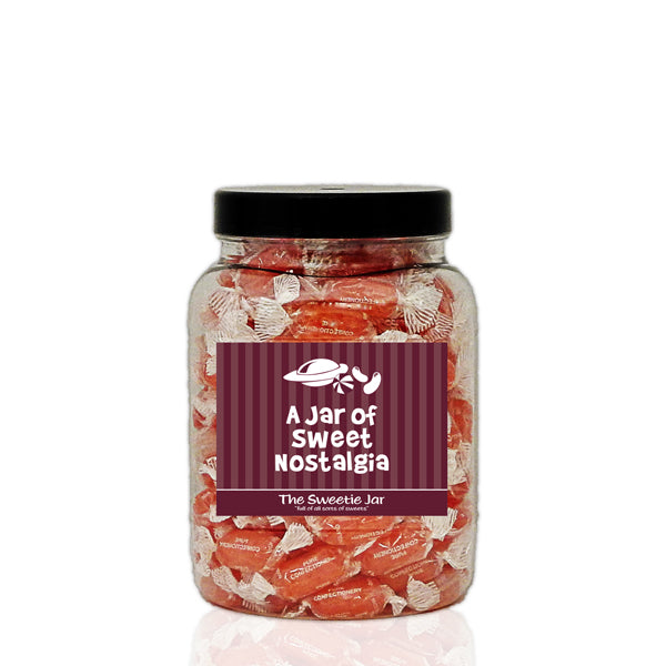 A Medium Jar of Aniseed Twist - Aniseed Flavour Hard Boiled Sweets