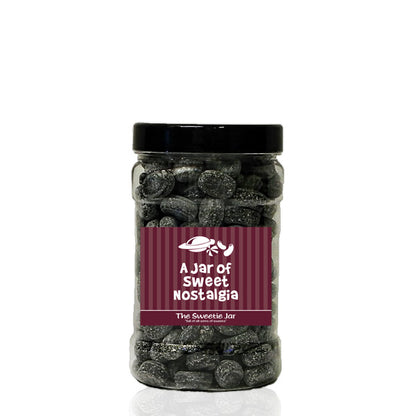 A Small Jar of Army and Navy - Aniseed, Liquorice & Paregoric Flavour Sweets at The Sweetie Jar