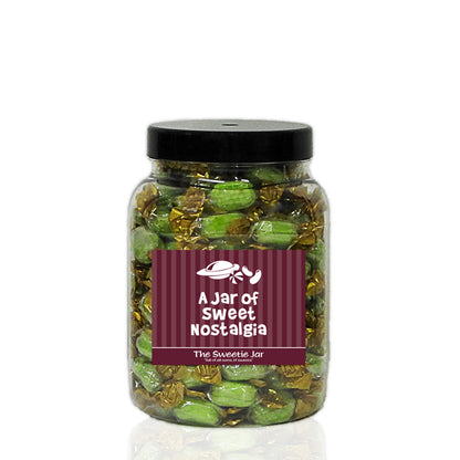 A Medium Jar of Chocolate Limes - Lime Flavour Boiled Sweets with a  Milk Chocolate Centre