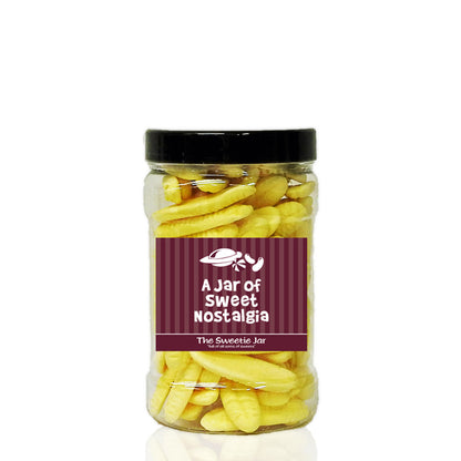 A Small Jar of Bumper Bananas - Retro Sweets at The Sweetie Jar