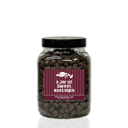 A Medium Jar of Chewing Nuts - Chewy Toffee in a Chocolate Flavoured Coating