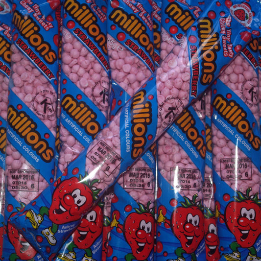 Millions Tubes, Strawberry : x3