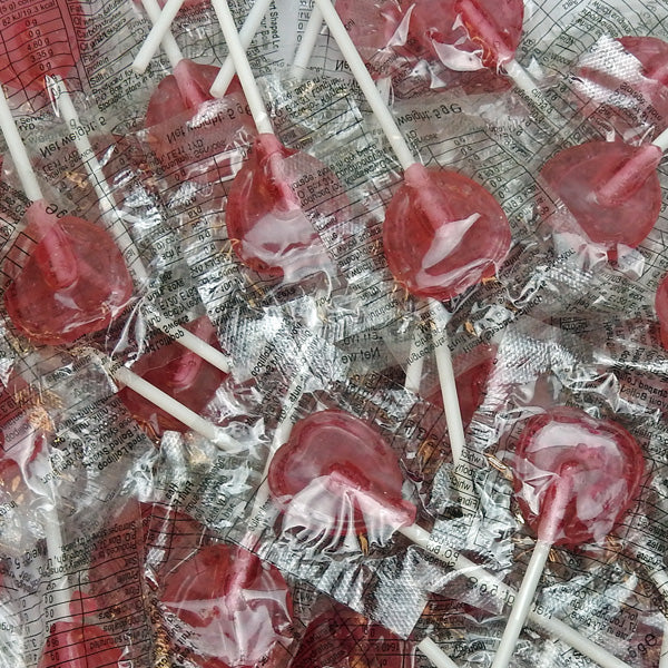 Heart Shaped Lollipops : x15