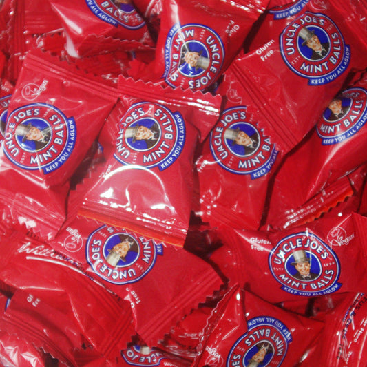 Uncle Joe's Mint Balls : 150g - Hand made minty sweets
