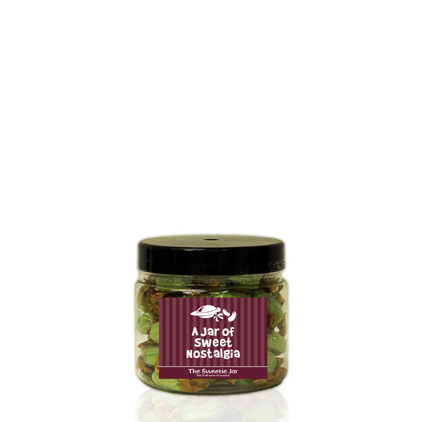 An XSmall Jar of Chocolate Limes - Lime Flavour Boiled Sweets with a  Milk Chocolate Centre