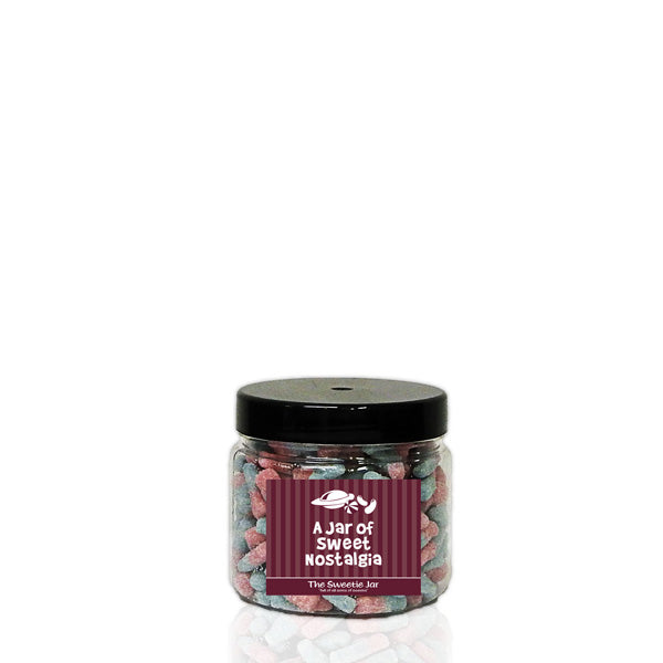 An XSmall Jar of Fizzy Bubblegum Bottles - Sour Fruit Flavour Jelly Sweets