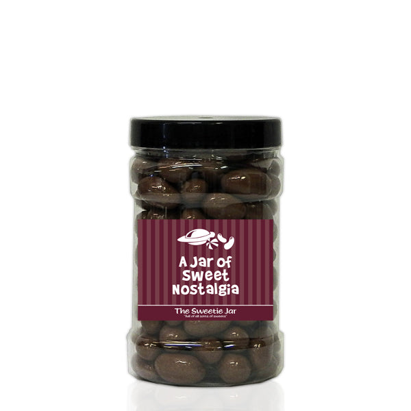A Small Jar of Milk Chocolate Brazil Nuts - Retro Sweet Gift Jars