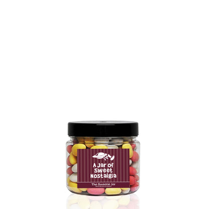 A XSmall Jar of Sugared Almonds - Retro Sweet Gift Jars at The Sweetie Jar